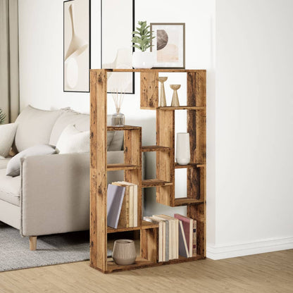 Libreria Legno Antico 72x20x120 cm in Truciolato