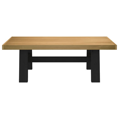 Tavolino NOAIN Gambe a Forma di A 120x60x40cm in Legno Massello