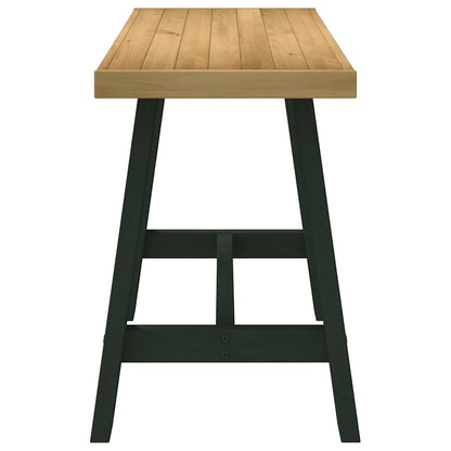 Scrivania NOAIN Gambe a Forma di A 120x50x75 cm Legno Massello