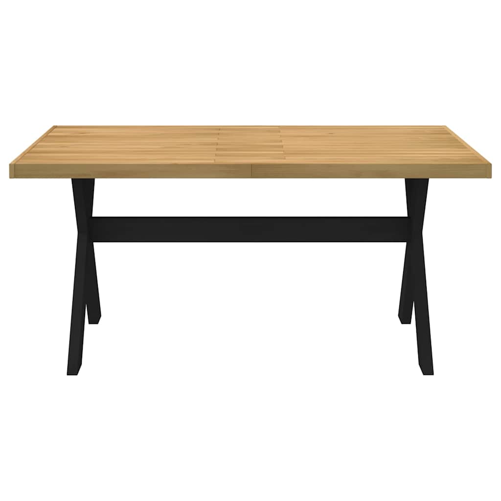 Tavolo Pranzo NOAIN Gambe a Forma X 160x90x75 cm Legno Massello