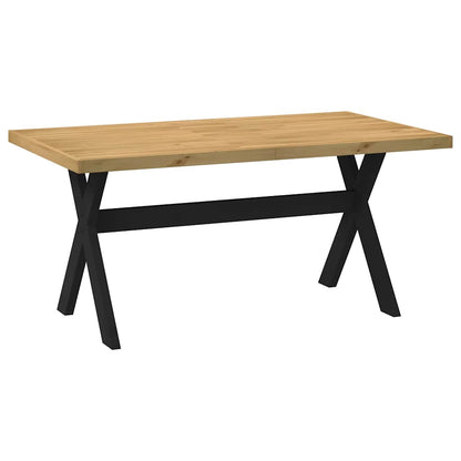 Tavolo Pranzo NOAIN Gambe a Forma X 160x90x75 cm Legno Massello