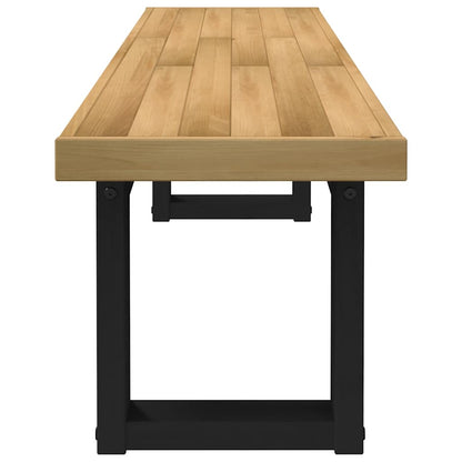 Panca Pranzo NOAIN Gambe a Forma U 180x40x45 cm Legno Massello
