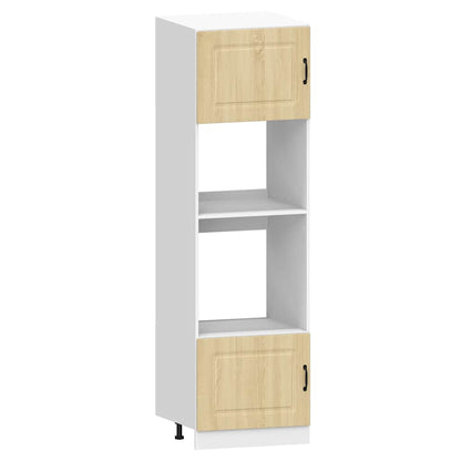 Set Mobili da Cucina 7 pz Kalmar Rovere Sonoma in Truciolato
