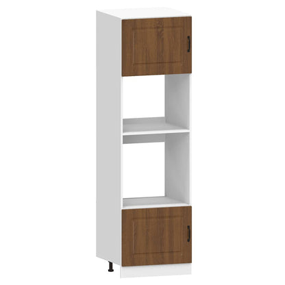 Set Mobili da Cucina 7 pz Kalmar Rovere Marrone in Truciolato