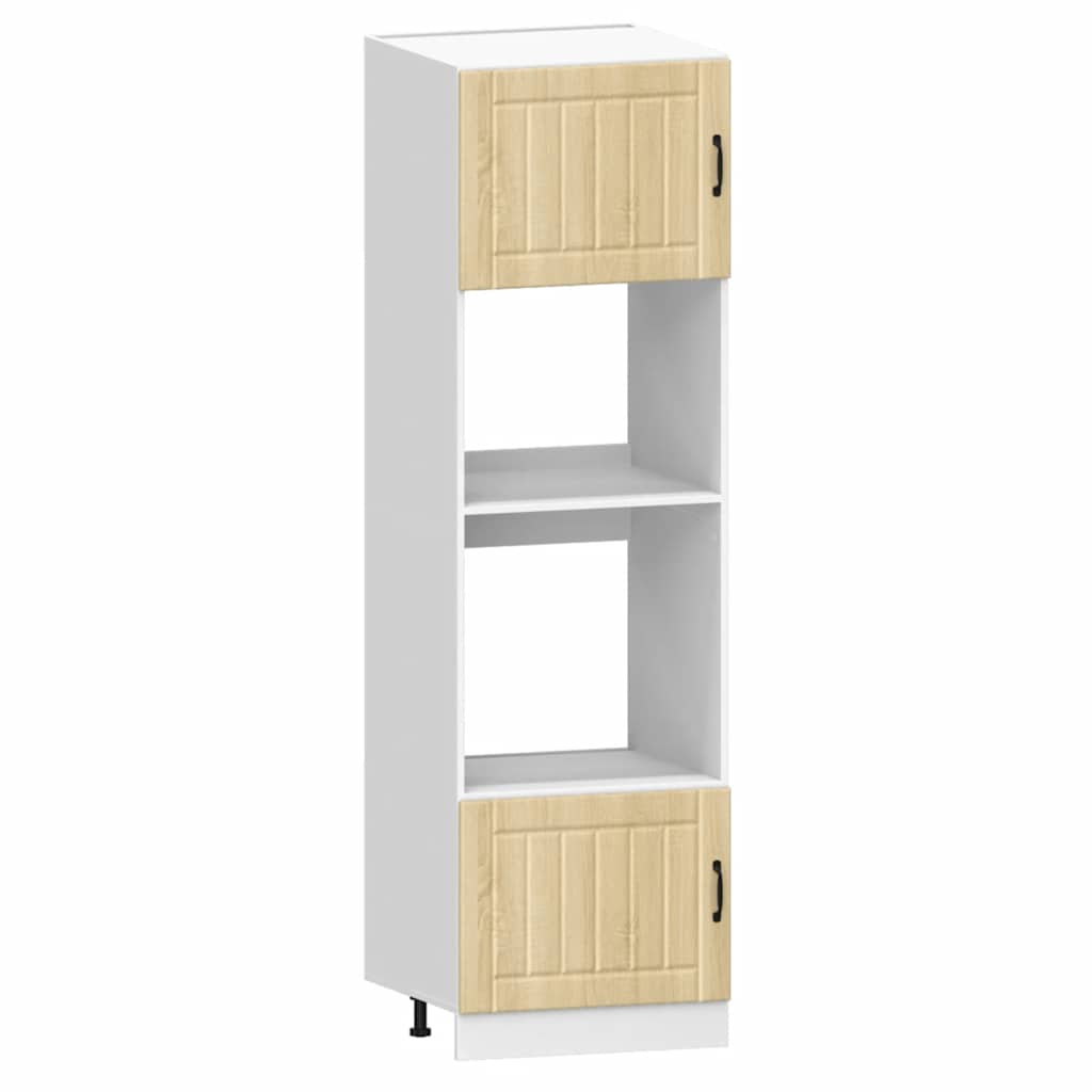 Set Mobili da Cucina 7 pz Lucca Rovere Sonoma in Truciolato