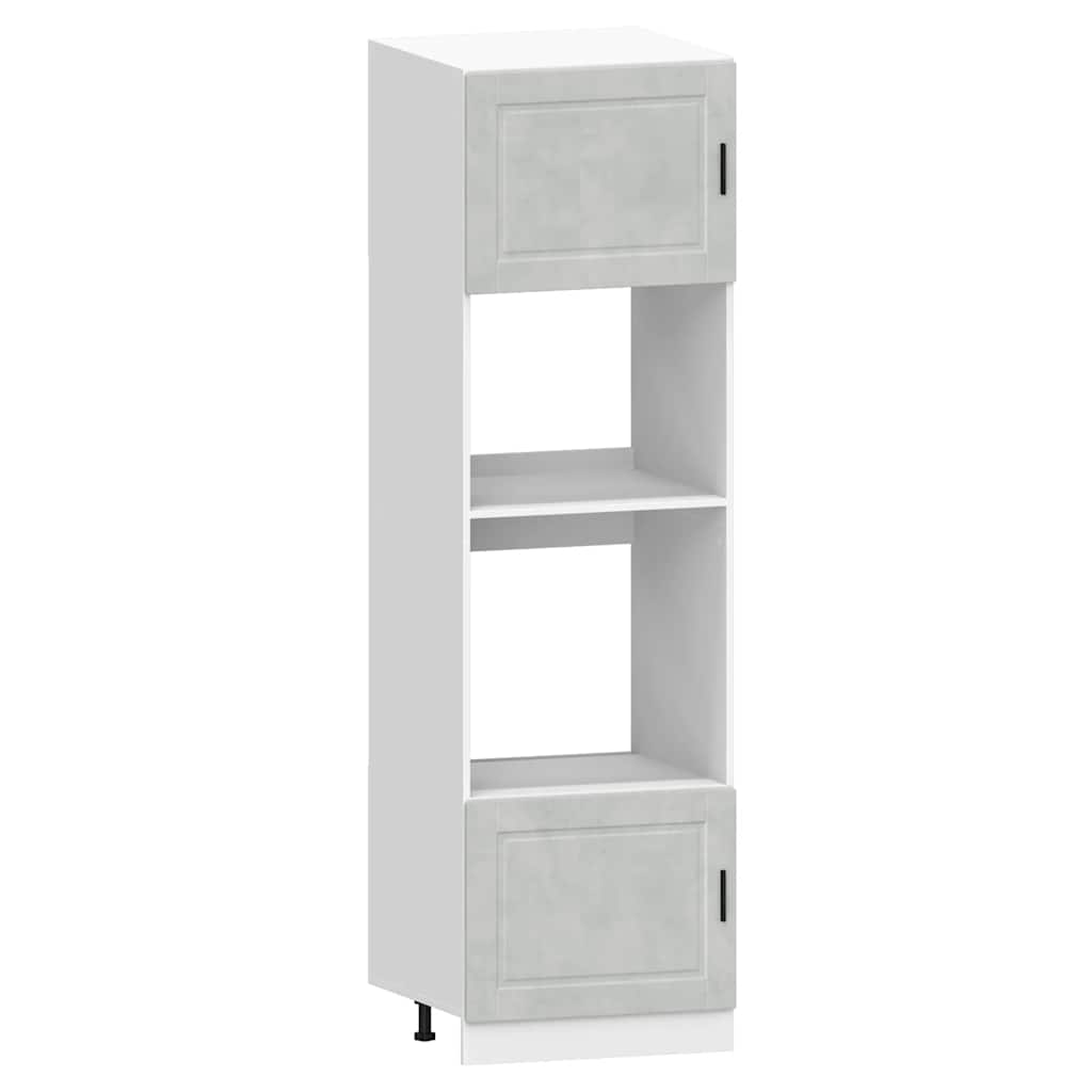 Set Mobili da Cucina 7 pz Kalmar Grigio Cemento in Truciolato