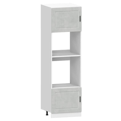 Set Mobili da Cucina 7 pz Kalmar Grigio Cemento in Truciolato