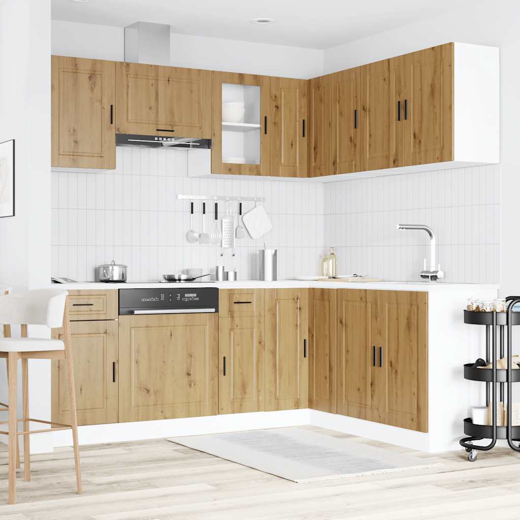 Set Mobili da Cucina 11 pz Porto Rovere Artigianale Truciolato