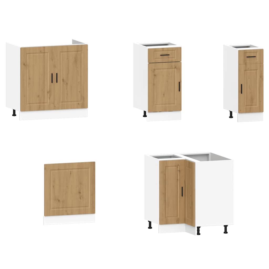 Set Mobili da Cucina 11 pz Porto Rovere Artigianale Truciolato