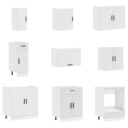 Set Mobili da Cucina 14 pz Porto Bianchi Legno Multistrato