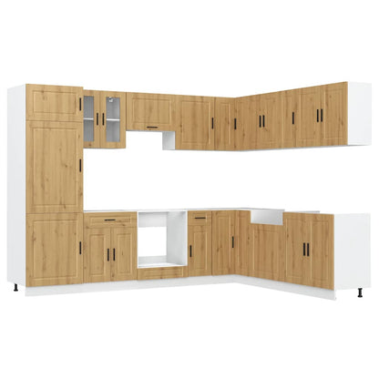 Set Mobili da Cucina 14 pz Porto Rovere Artigianale Truciolato
