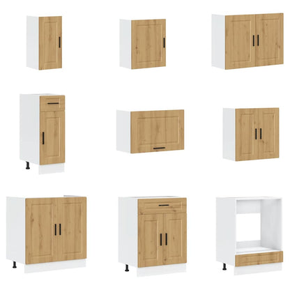 Set Mobili da Cucina 14 pz Porto Rovere Artigianale Truciolato