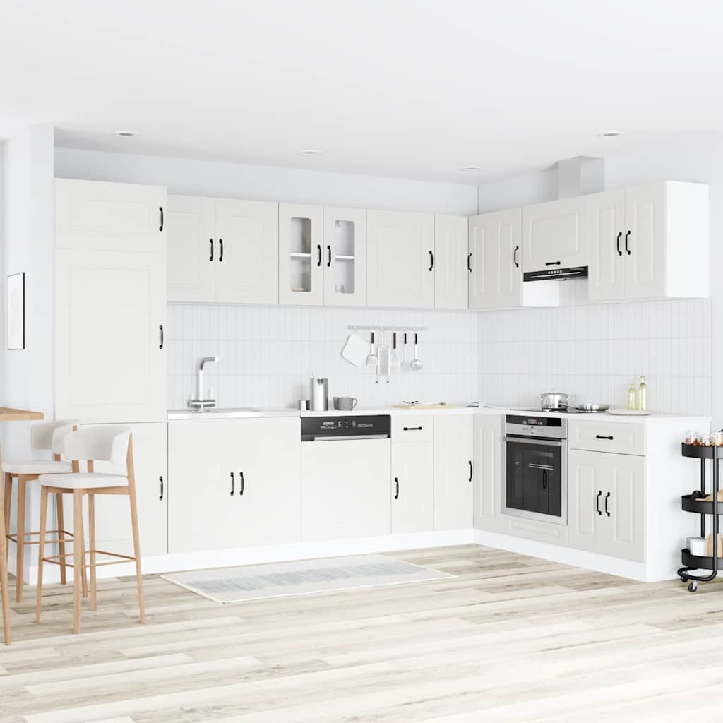 Mobile da cucina con porta Kalmar Bianco 80 x 46 x 81,5 cm