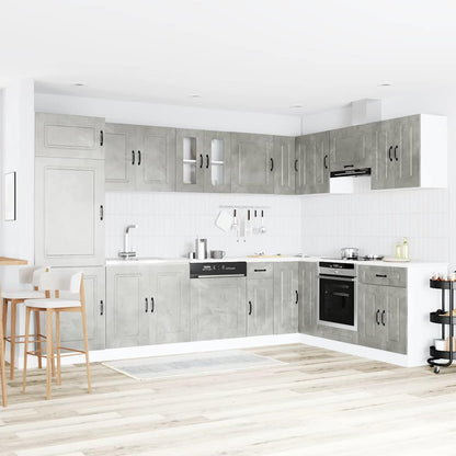 Mobile da cucina Kalmar Grigio cemento 80 x 46 x 81,5 cm