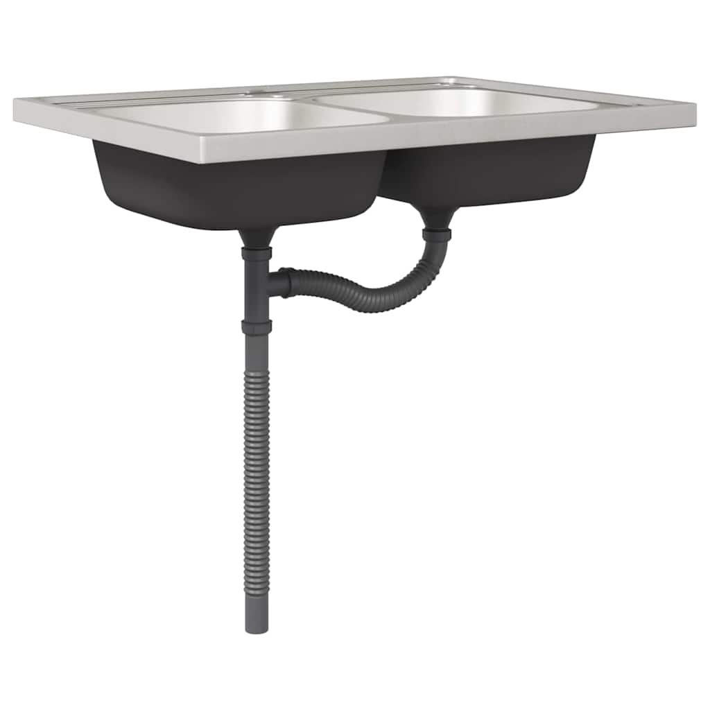 Mobile da cucina Kalmar 2 pcs Marrone 80 x 46 x 81.5 cm