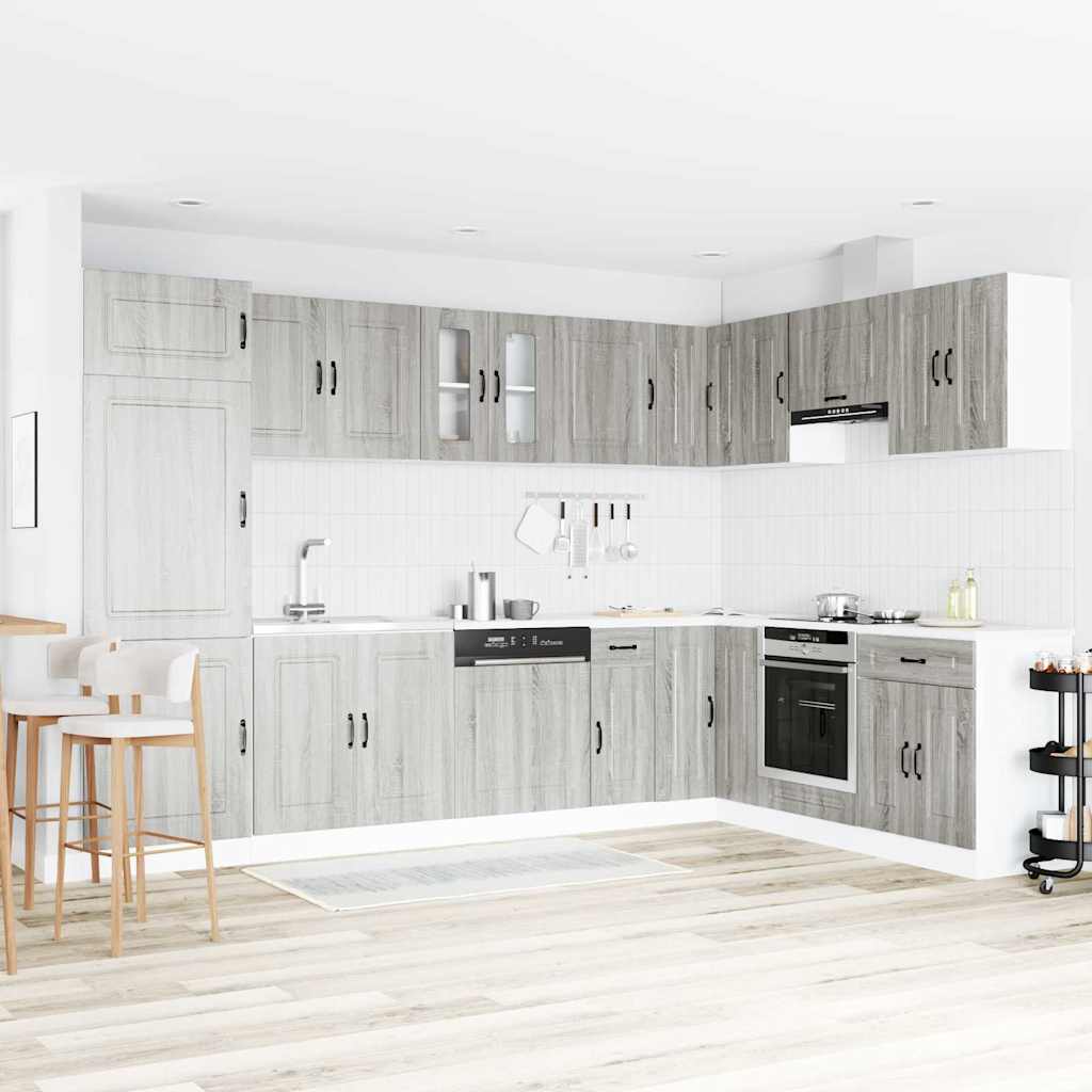 Mobile da cucina Kalmar Grigio Sonoma 80 x 46 x 81,5 cm