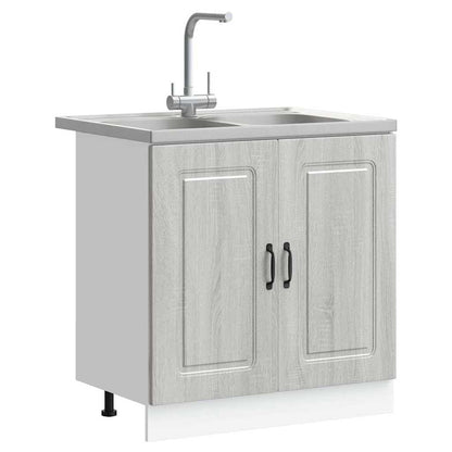 Mobile da cucina Kalmar Grigio Sonoma 80 x 46 x 81,5 cm