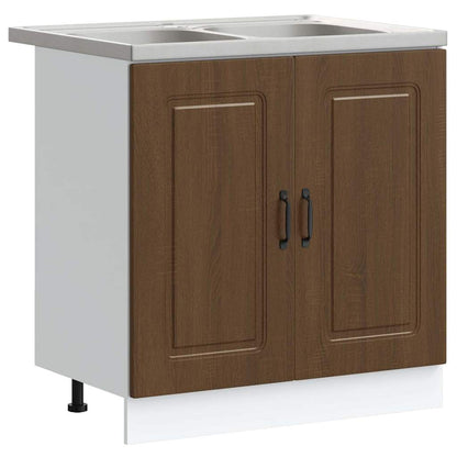 Mobile da cucina Kalmar Rovere Marrone 80 x 46 x 81,5 cm