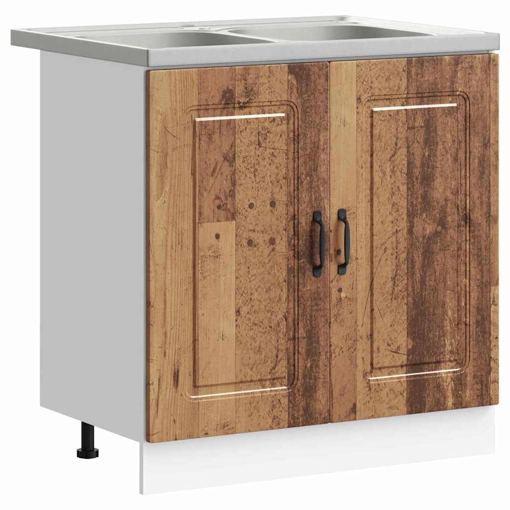 Mobile da cucina Kalmar Legno vecchio 80 x 46 x 81,5 cm
