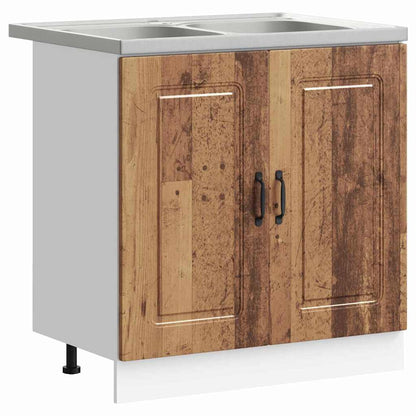 Mobile da cucina Kalmar Legno vecchio 80 x 46 x 81,5 cm