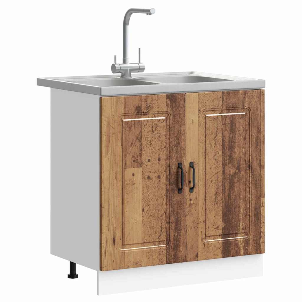 Mobile da cucina Kalmar Legno vecchio 80 x 46 x 81,5 cm