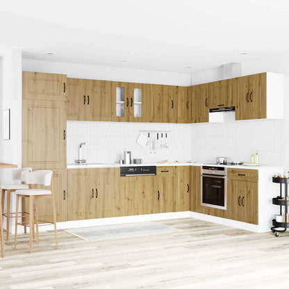 Mobile da cucina Kalmar Rovere artigianale 80 x 46 x 81,5 cm