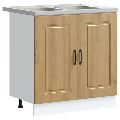 Mobile da cucina Kalmar Rovere artigianale 80 x 46 x 81,5 cm
