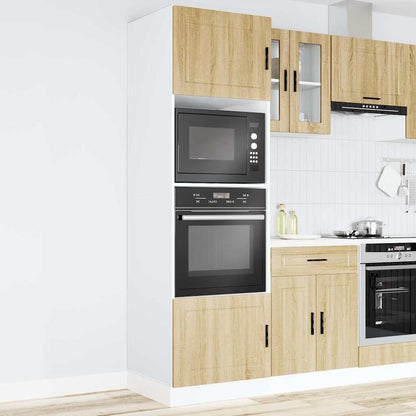 Armadi Forno 2 pz Porto Rovere Sonoma in Legno Multistrato
