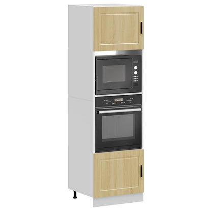 Armadi Forno 2 pz Porto Rovere Sonoma in Legno Multistrato
