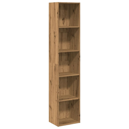 Libreria Rovere Artigianale 40x30x189 cm in Legno Multistrato