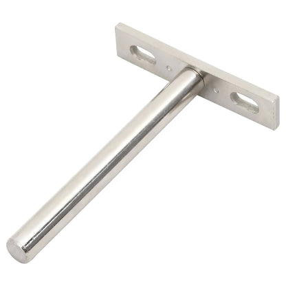 Staffe Mensole Galleggianti 12pz ÃƒËœ10x100 mm Acciaio al Carbonio