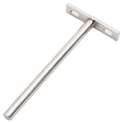 Staffe Mensole Galleggianti 12pz Ã˜10x150 mm Acciaio al Carbonio