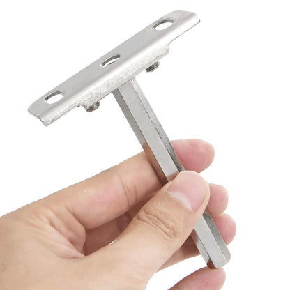 Staffe Mensole Galleggianti 12pz ÃƒËœ12x100 mm Acciaio al Carbonio