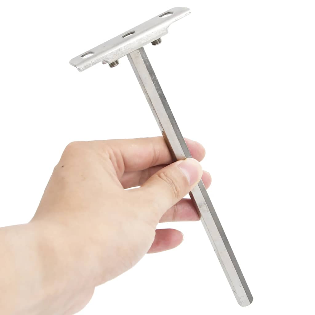 Staffe Mensole Galleggianti 12pz ÃƒËœ12x200 mm Acciaio al Carbonio