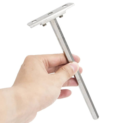 Staffe Mensole Galleggianti 12pz ÃƒËœ12x200 mm Acciaio al Carbonio