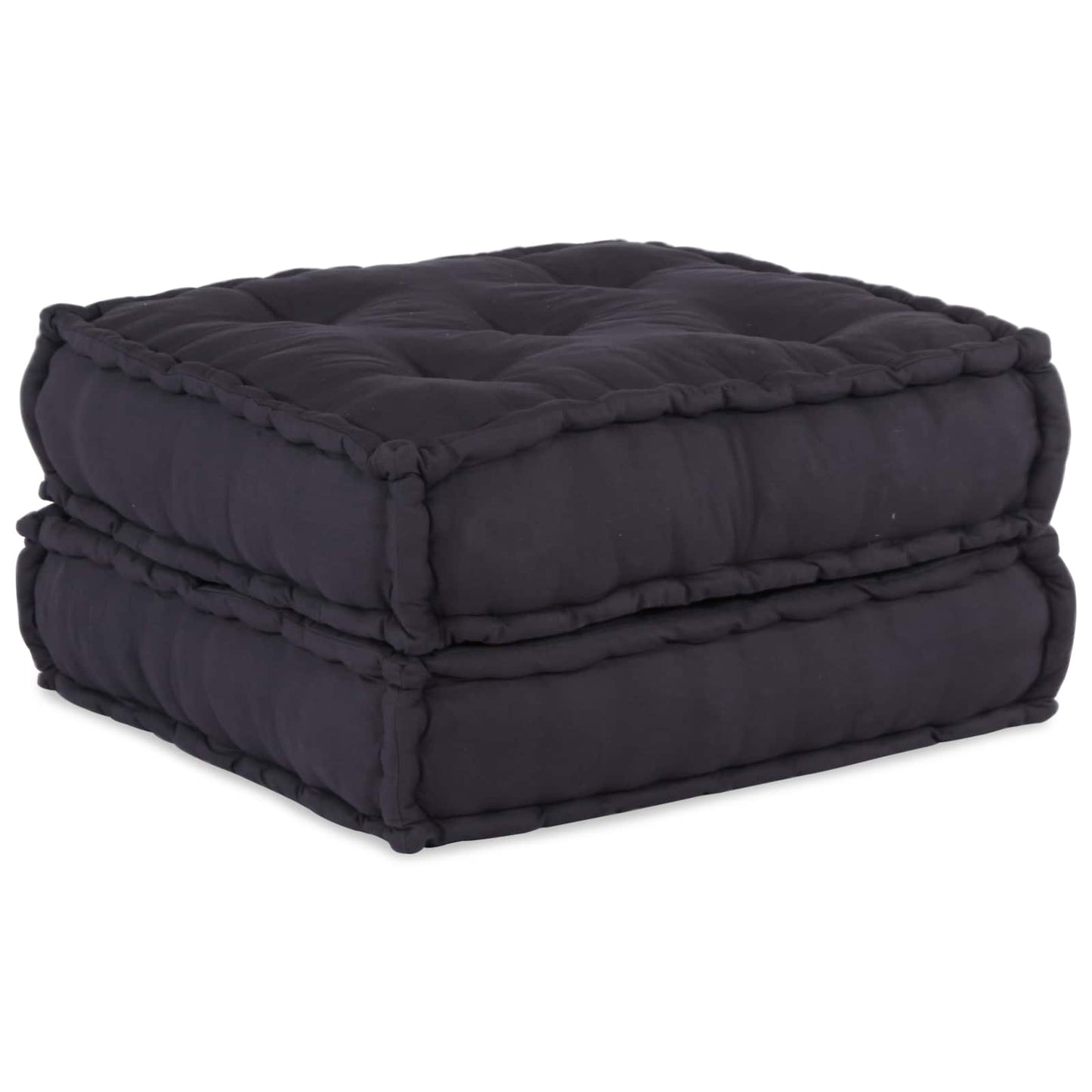 Divano modulare 2 pcs Antracite 140 x 70 x 36 cm Tessuto
