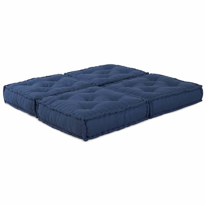 Divano modulare 2 pcs Indaco 140 x 70 x 36 cm Tessuto