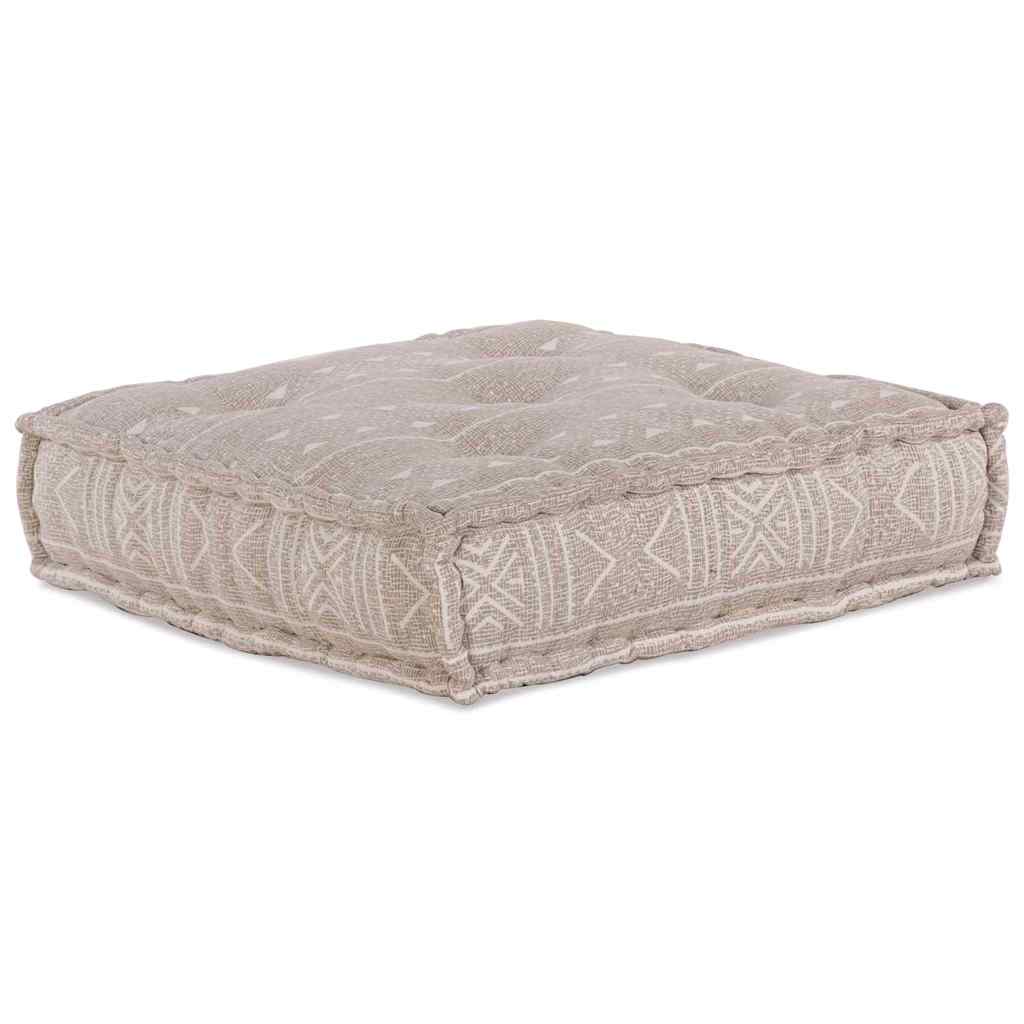 Divano modulare 2 pcs Marrone Chiaro 140 x 70 x 36 cm Tessuto
