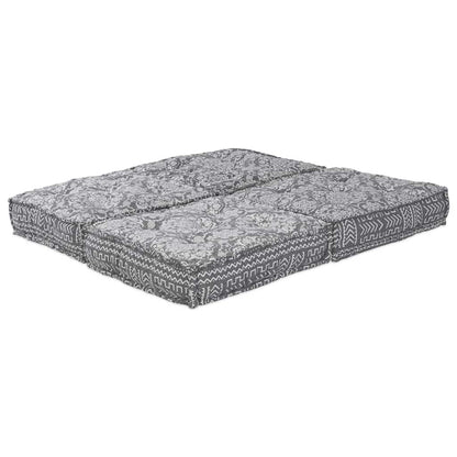 Divano modulare 2 pcs Grigio chiaro 140 x 70 x 36 cm Tessuto