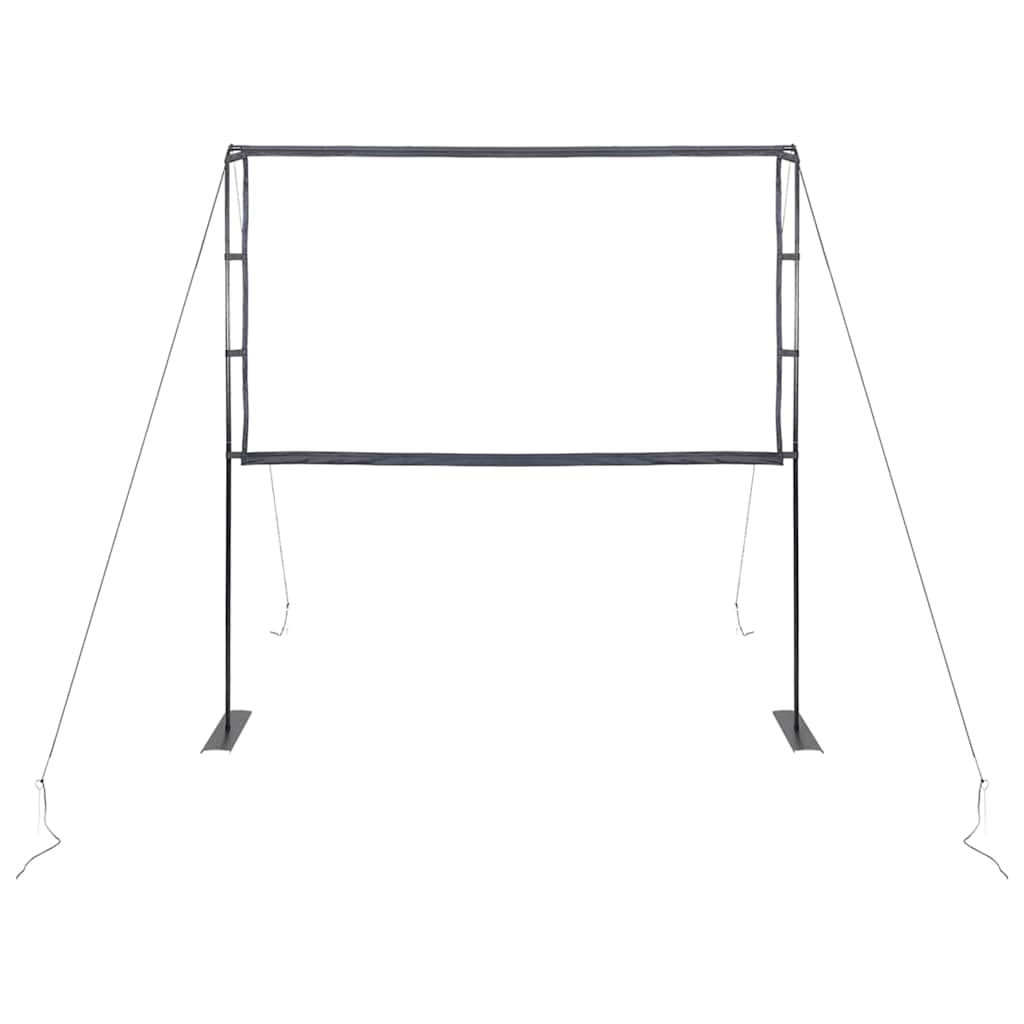 Schermo di Proiezione con Supporti 100 Pollici 16:9