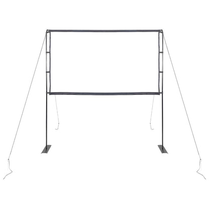 Schermo di Proiezione con Supporti 100 Pollici 16:9