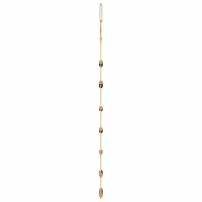 Alberi di Natale sospesi con stelle in alto 2 pz 42x90 cm Ramo naturale