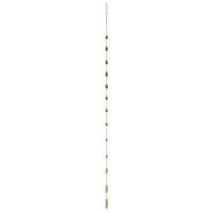 Albero di Natale sospeso con stella superiore 86x180 cm Ramo naturale