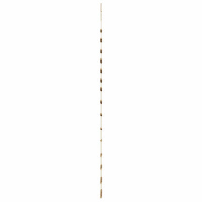 Albero di Natale sospeso con stella superiore 100x210 cm Ramo naturale