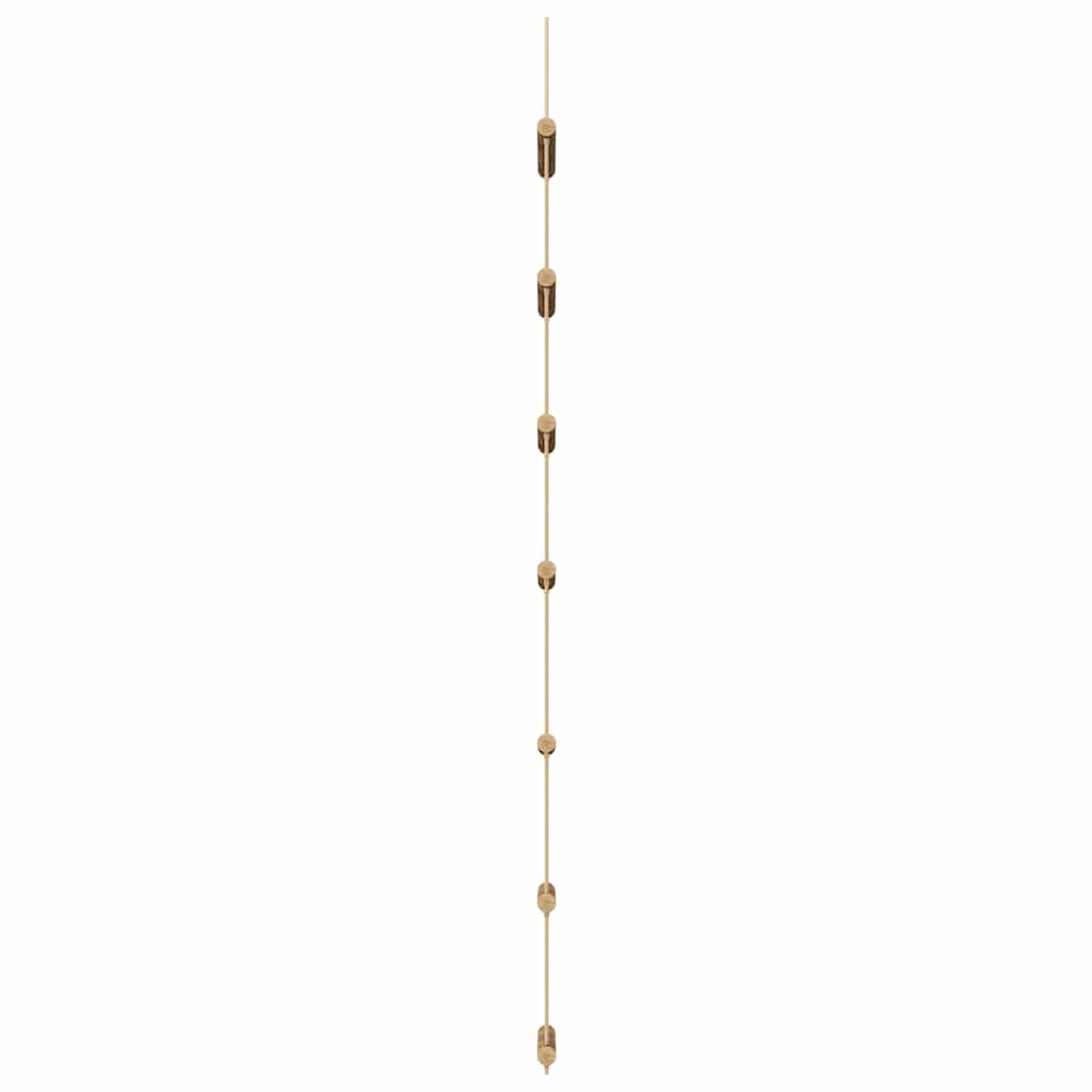Decorazioni Parete a Forma di Scala 2 pz 30x100cm Ramo Naturale