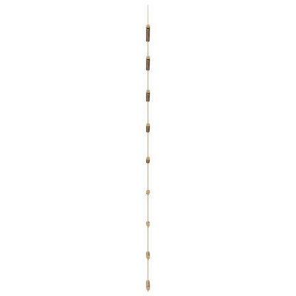 Decorazione da Parete a Forma di Scala 50x150 cm Ramo Naturale