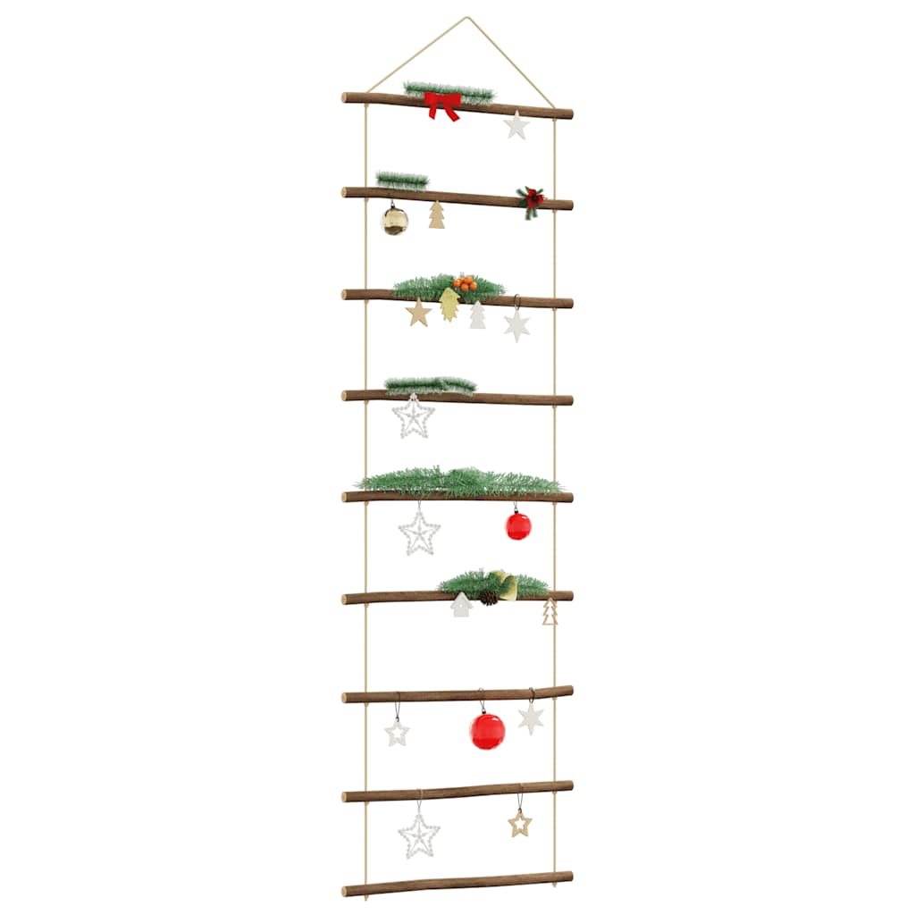 Decorazione da Parete a Forma di Scala 50x150 cm Ramo Naturale