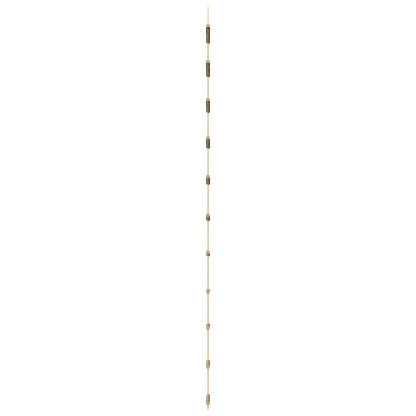 Decorazione da Parete a Forma di Scala 50x200 cm Ramo Naturale