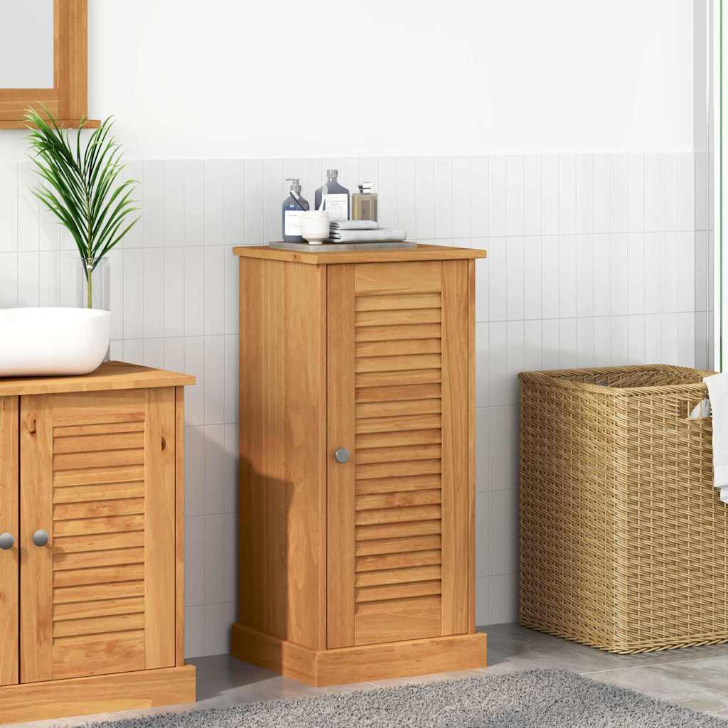 Mobile da Bagno VIGO Marrone e Marrone Miele 37,5 x 34 x 80 cm