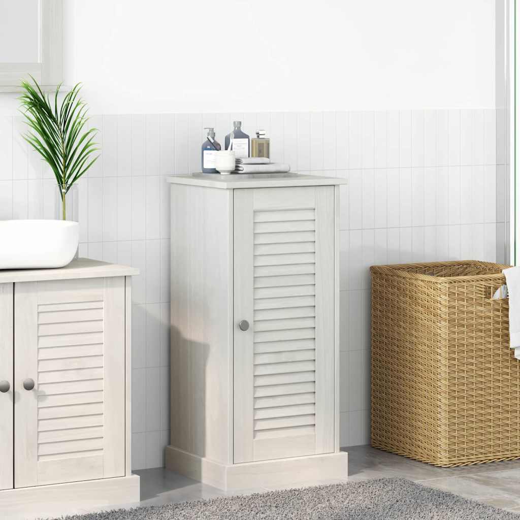 Mobile da Bagno VIGO Bianco e Bianco Antico 37,5 x 34 x 80 cm
